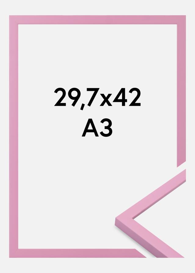 Okvir Kent Akrilno staklo Roza 29,7x42 cm (A3)