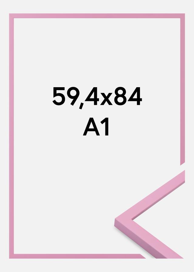 Okvir Kent Akrilno staklo Roza 59,4x84,1 cm (A1)