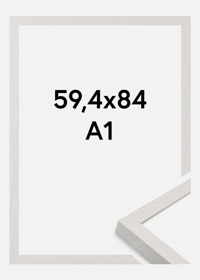 Okvir Wells Akrilno staklo Bijela 59.4x84 cm (A1)
