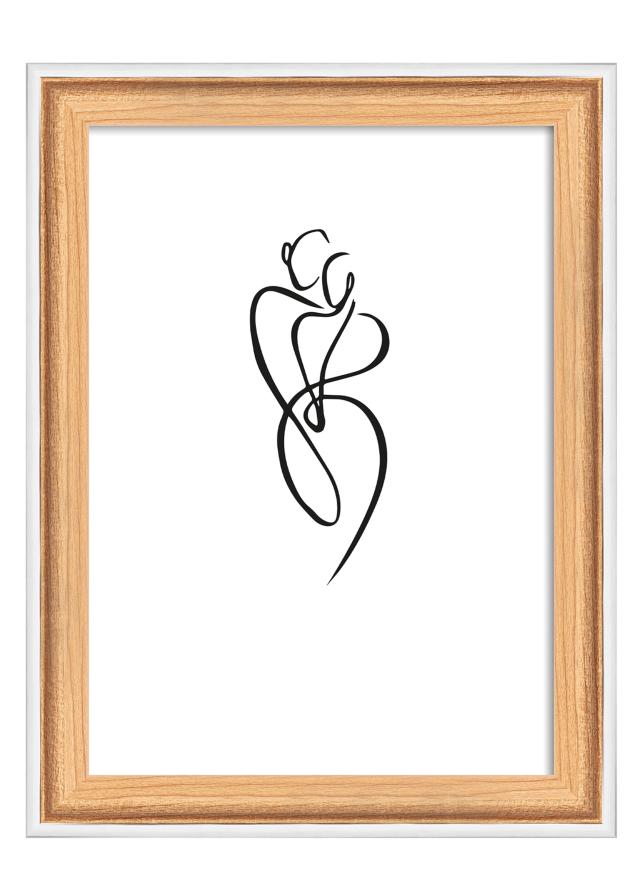Okvir Silhouette Hrast 10x15 cm