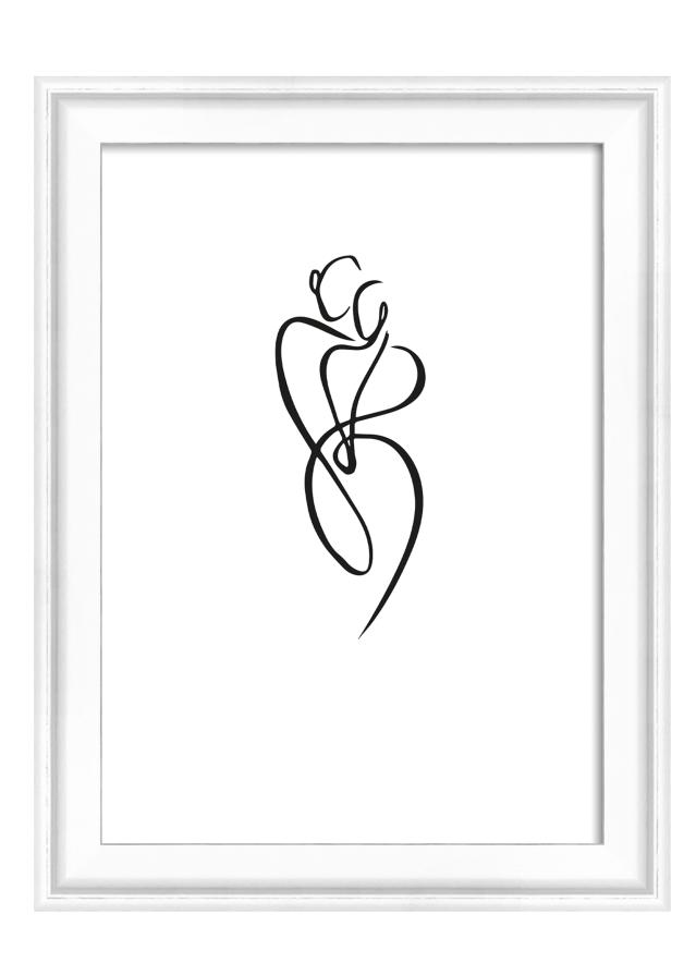 Okvir Silhouette Bijela 10x15 cm