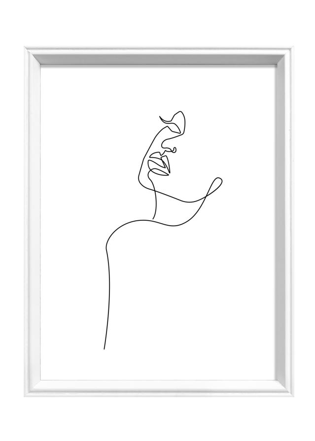 Okvir Silhouette Bijela 18x24 cm