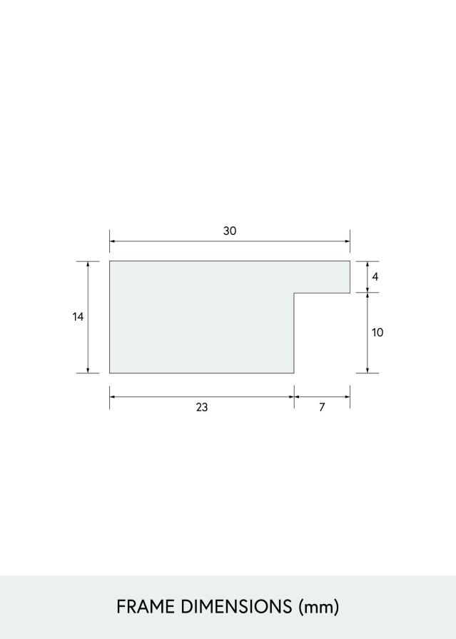 BGA Select Wide Akrilno staklo Hrast 70x100 cm