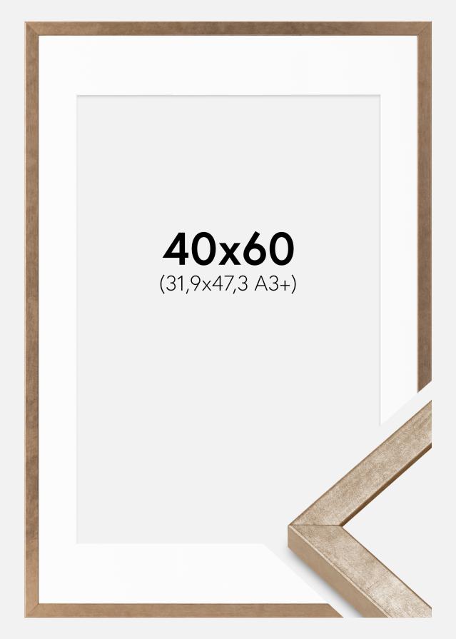 Okvir Ares Mjed 40x60 cm - Paspartui Bijela 32,9x48,3 cm