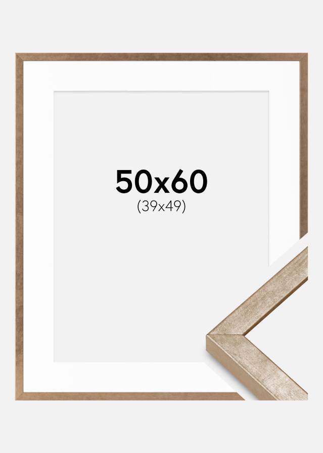 Okvir Ares Mjed 50x60 cm - Paspartui Bijela 40x50 cm