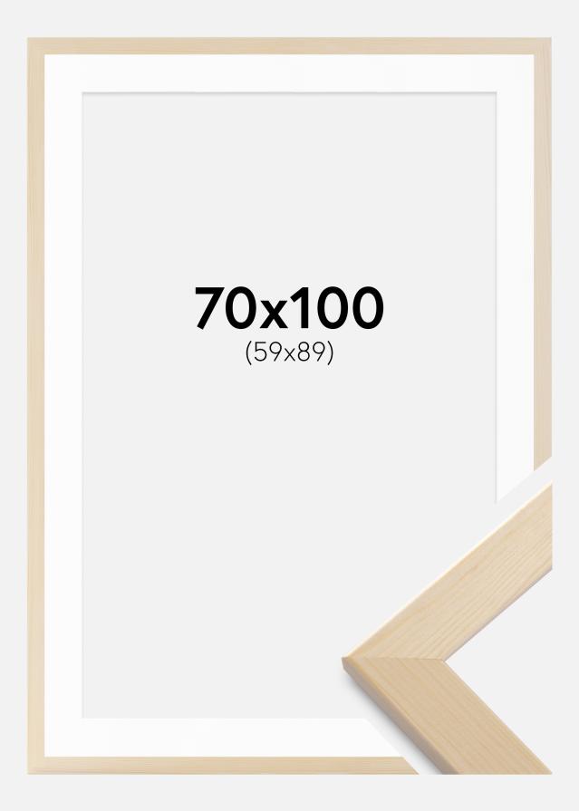 Okvir Trendline priroda 70x100 cm - Paspartui Bijela 60x90 cm