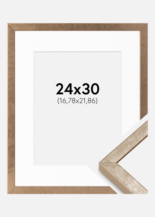 Okvir Ares Mjed 24x30 cm - Paspartui Bijela 7x9 inča