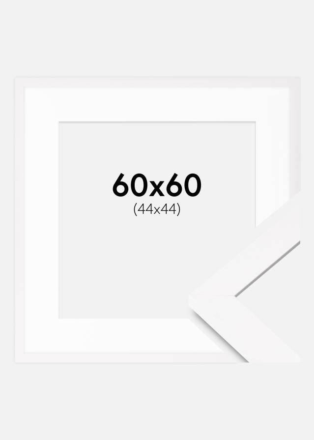 Okvir BGA Classic Bijela 60x60 cm - Paspartui Bijela 45x45 cm