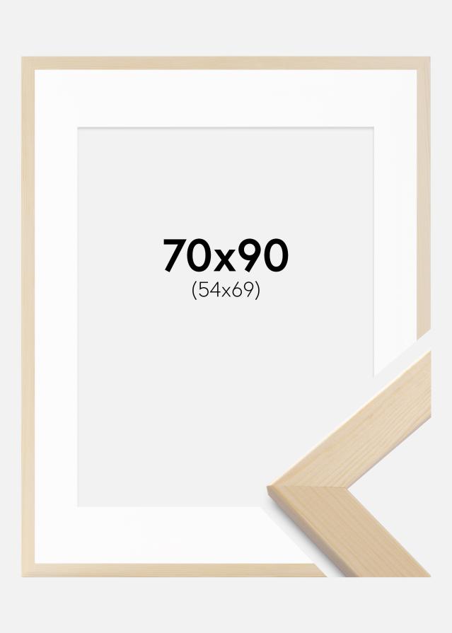 Okvir Trendline priroda 70x90 cm - Paspartui Bijela 55x70 cm