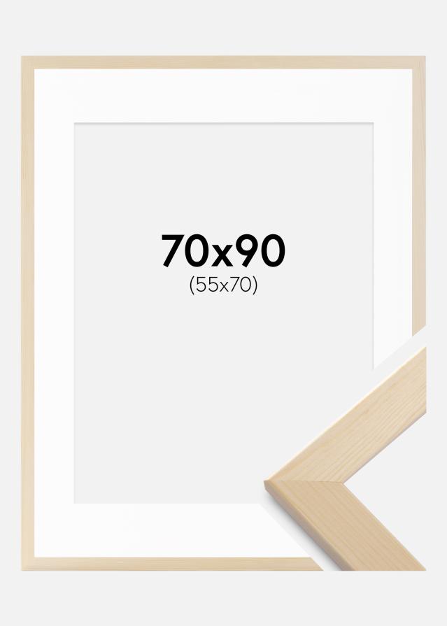 Okvir Trendline priroda 70x90 cm - Paspartui Bijela 56x71 cm