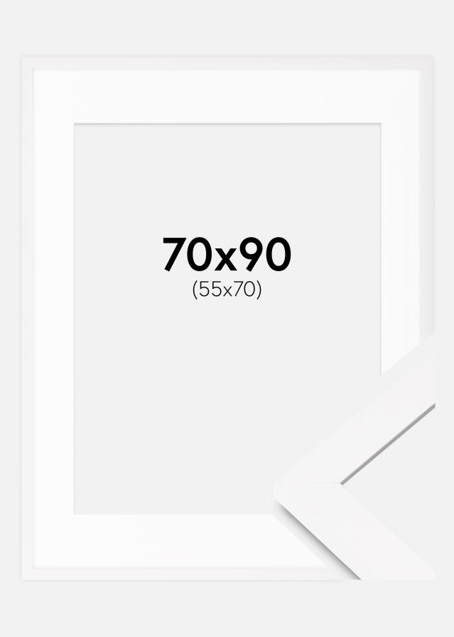 Okvir BGA Classic Bijela 70x90 cm - Paspartui Bijela 56x71 cm