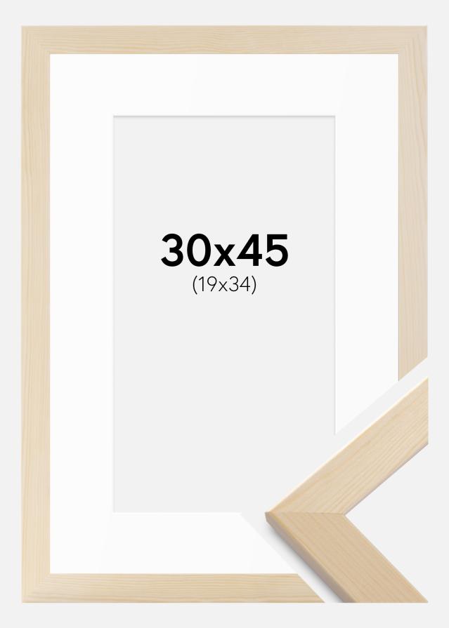 Okvir Trendline priroda 30x45 cm - Paspartui Bijela 20x35 cm