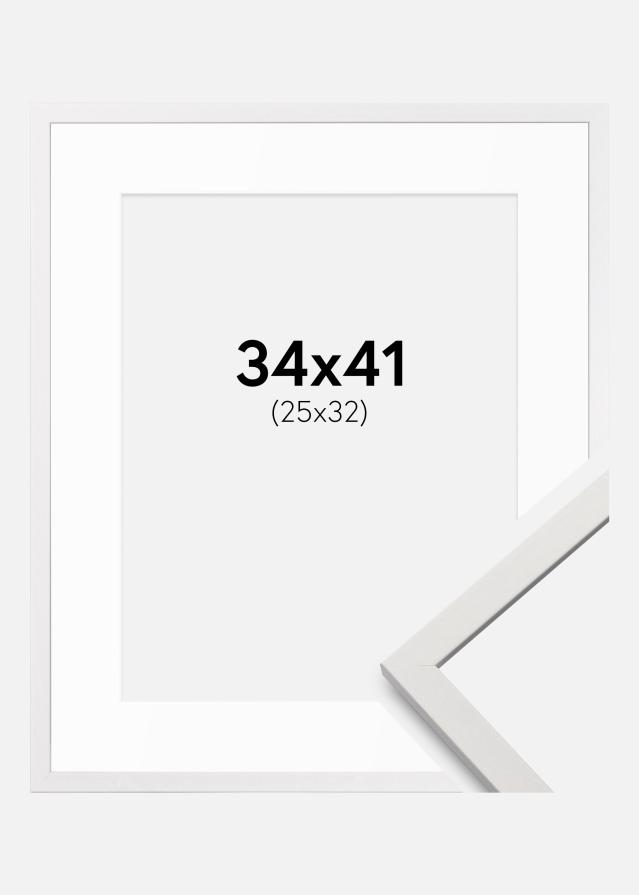 Okvir Edsbyn Bijela 34x41 cm - Paspartui Bijela 26x33 cm