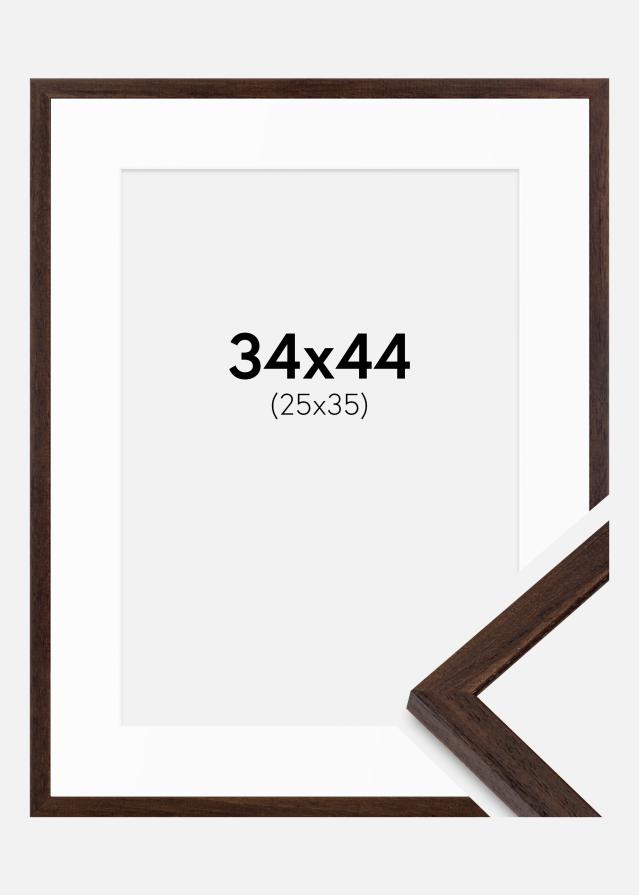 Okvir Edsbyn Orah 34x44 cm - Paspartui Bijela 26x36 cm