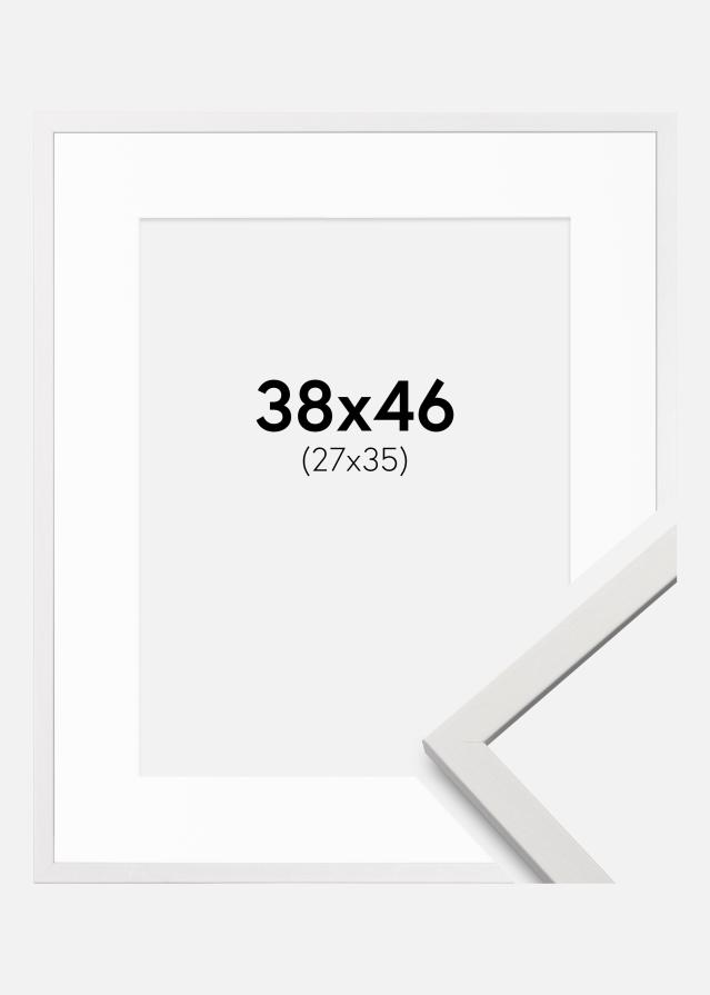 Okvir Edsbyn Bijela 38x46 cm - Paspartui Bijela 28x36 cm