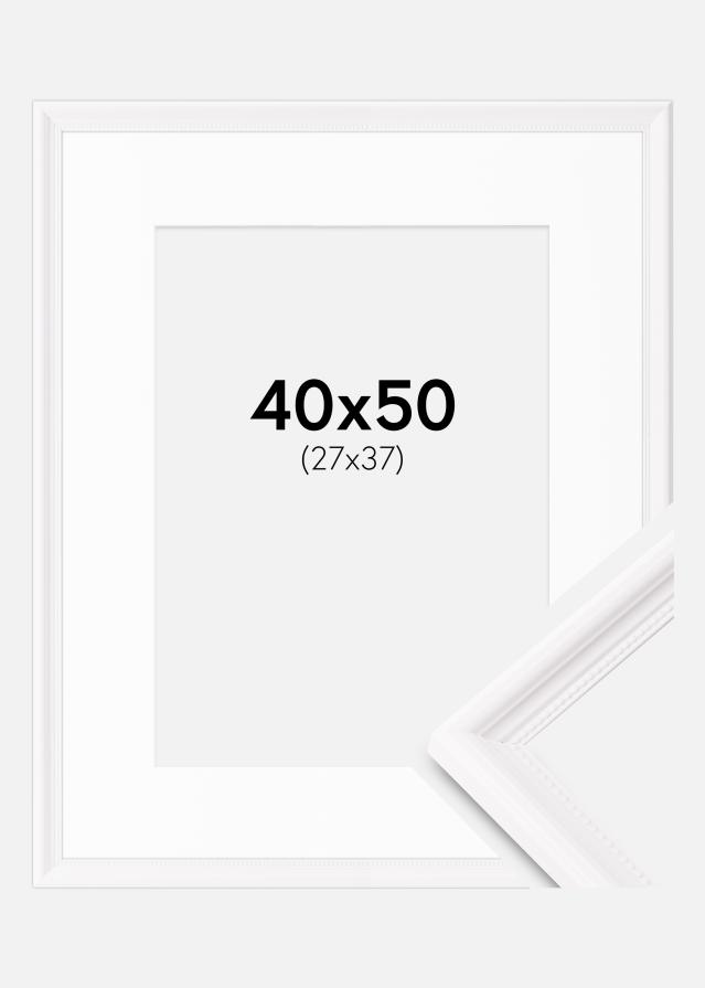 Okvir Gala Bijela 40x50 cm - Paspartui Bijela 28x38 cm