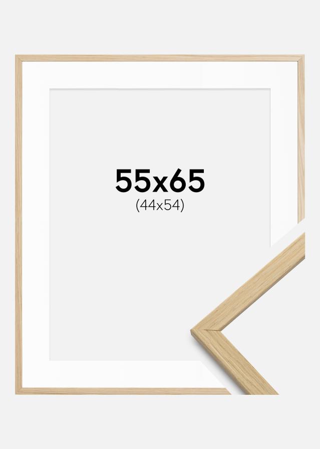 Okvir Edsbyn hrast 55x65 cm - Paspartui Bijela 45x55 cm