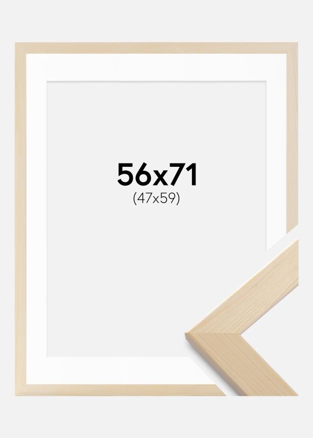 Okvir Trendline priroda 56x71 cm - Paspartui Bijela 48x60 cm