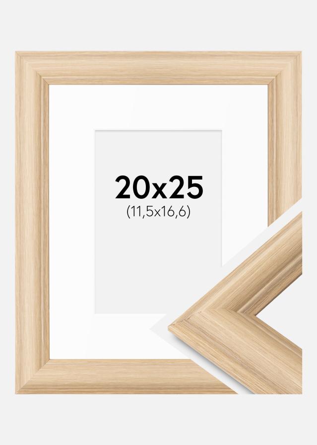 Okvir Västkusten hrast 20x25 cm - Paspartui Bijela B6 125x176 mm