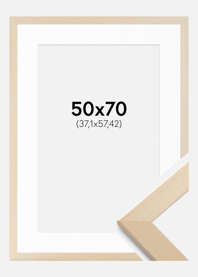 Okvir Trendline priroda 50x70 cm - Paspartui Bijela 15x23 inča