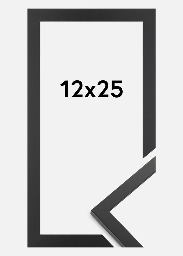 Okvir Trendy Akrilno staklo Crno 12x25 cm