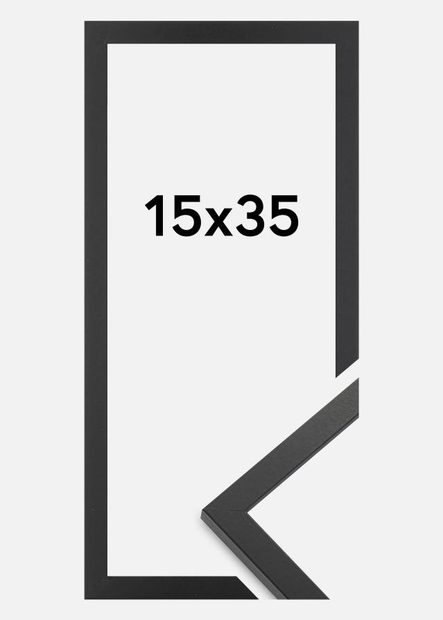 Okvir Trendy Akrilno staklo Crno 15x35 cm