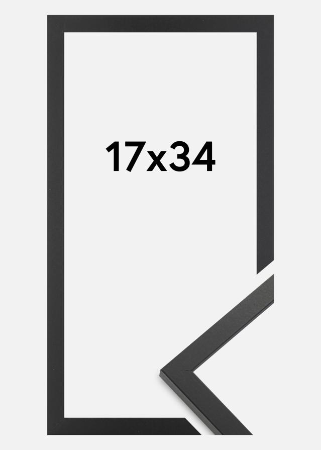 Okvir Trendy Akrilno staklo Crno 17x34 cm