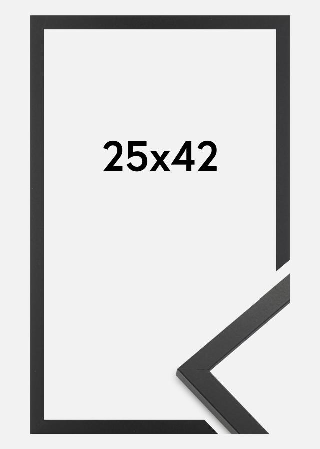 Okvir Trendy Akrilno staklo Crno 25x42 cm