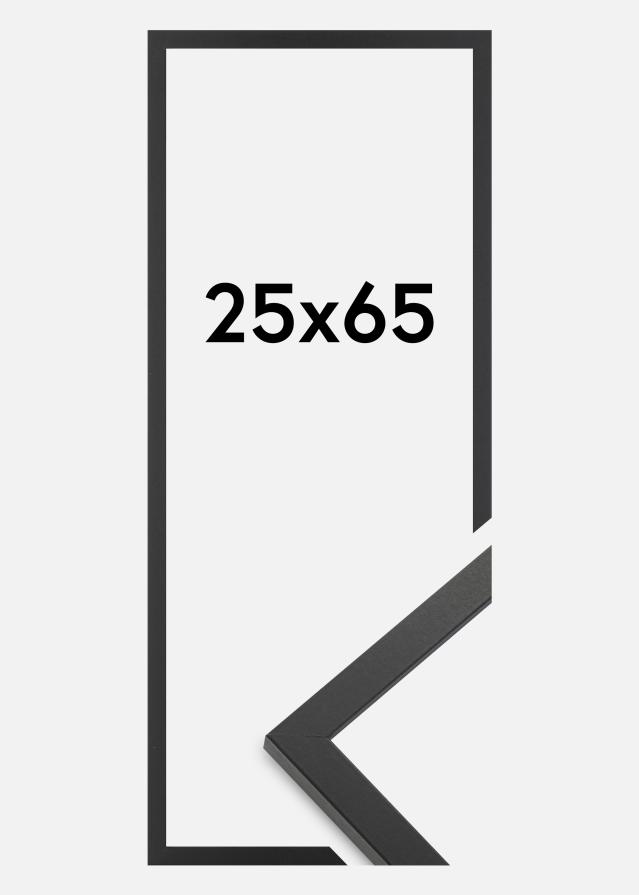 Okvir Trendy Akrilno staklo Crno 25x65 cm