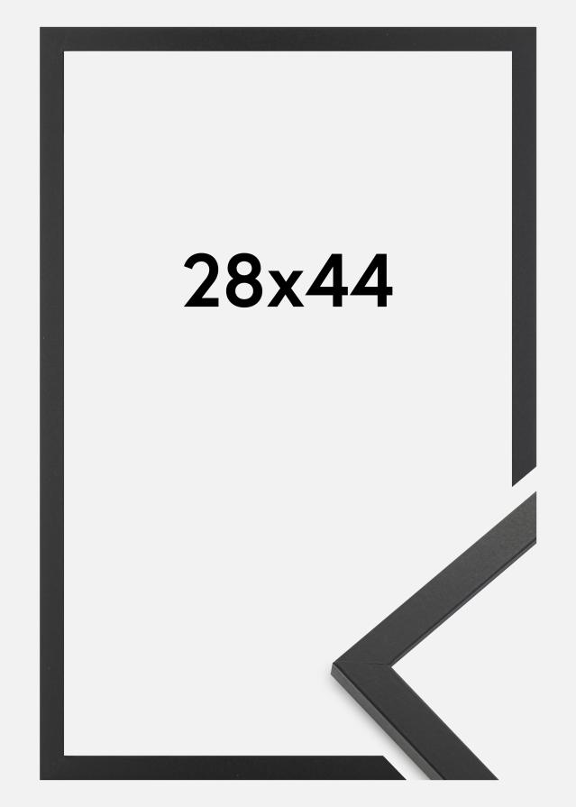 Okvir Trendy Akrilno staklo Crno 28x44 cm