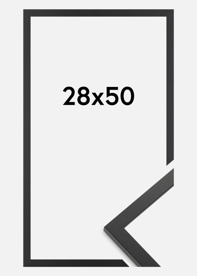 Okvir Trendy Akrilno staklo Crno 28x50 cm