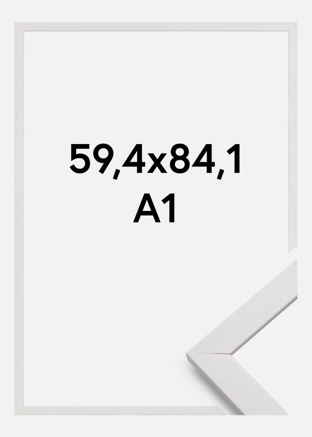 Okvir Profinjeni Akrilno staklo Bijelo 59,4x84,1 cm (A1)