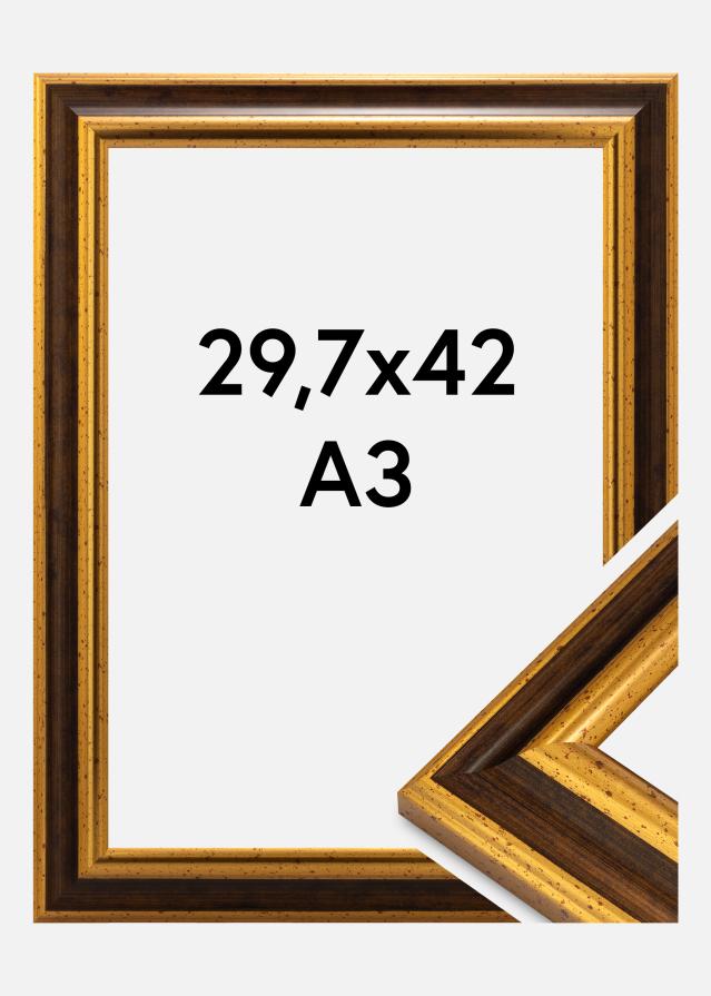Okvir Aberystwyth Akrilno staklo Zlato 29.7x42 cm (A3)