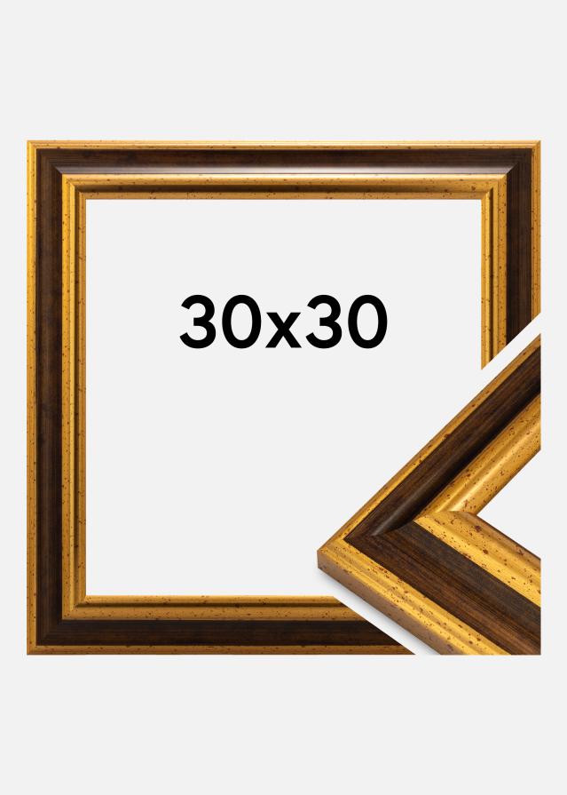 Okvir Aberystwyth Akrilno staklo Zlato 30x30 cm