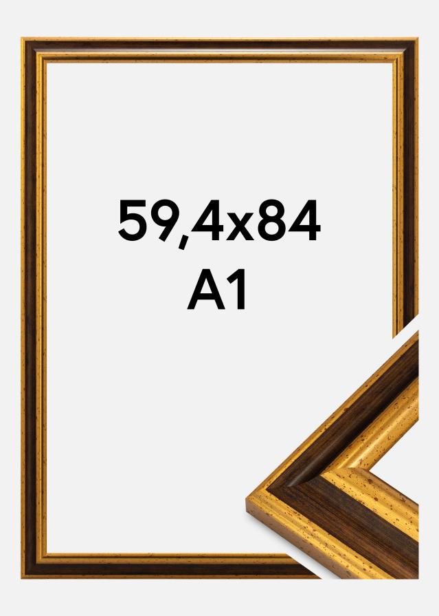 Okvir Aberystwyth Akrilno staklo Zlato 59,4x84,1 cm (A1)