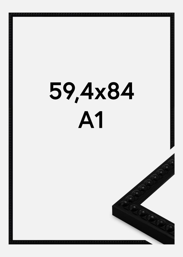 Okvir Perla Akrilno staklo Crna 59.4x84 cm (A1)