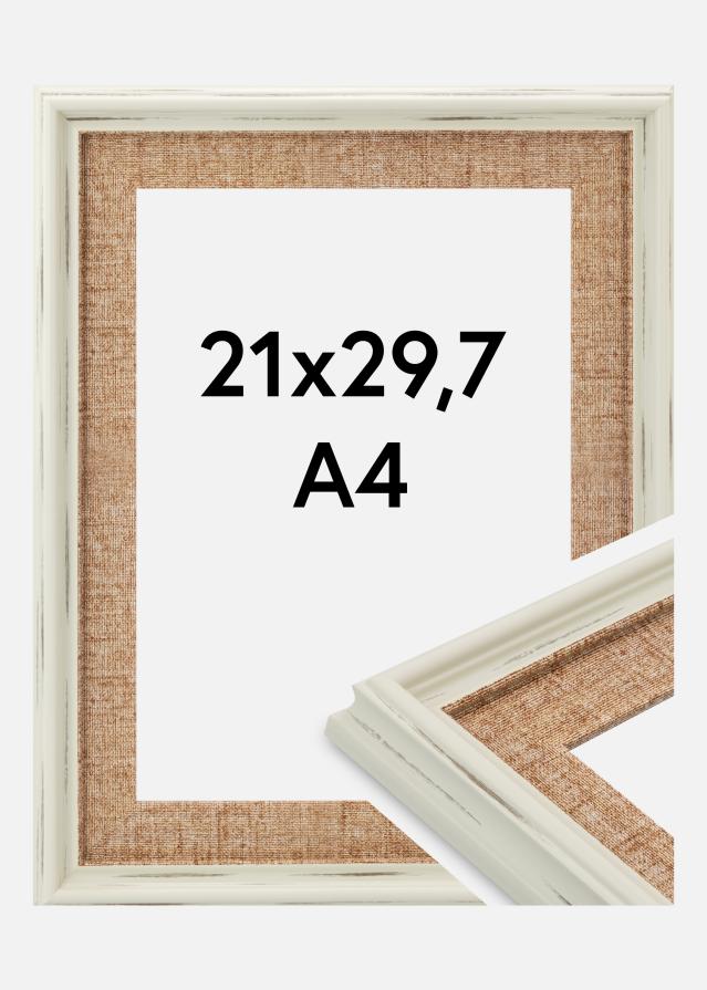 Okvir Sandweave Akrilno staklo Bijela 21x29.7 cm (A4)