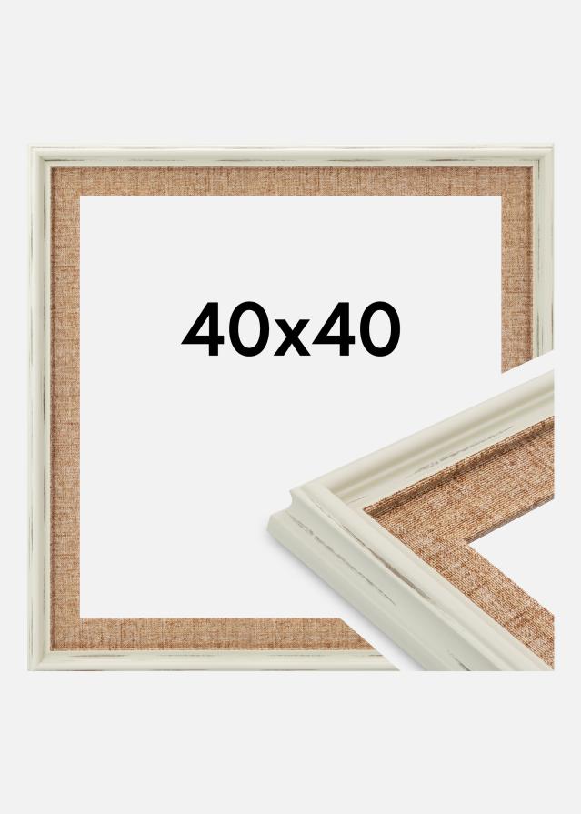 Okvir Sandweave Akrilno staklo Bijela 40x40 cm