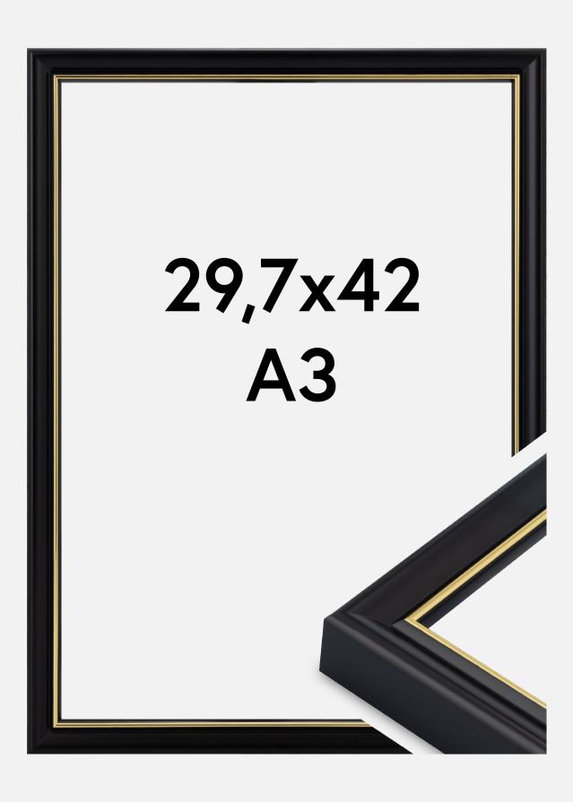 Okvir Canterbury Akrilno staklo Crna 29.7x42 cm (A3)