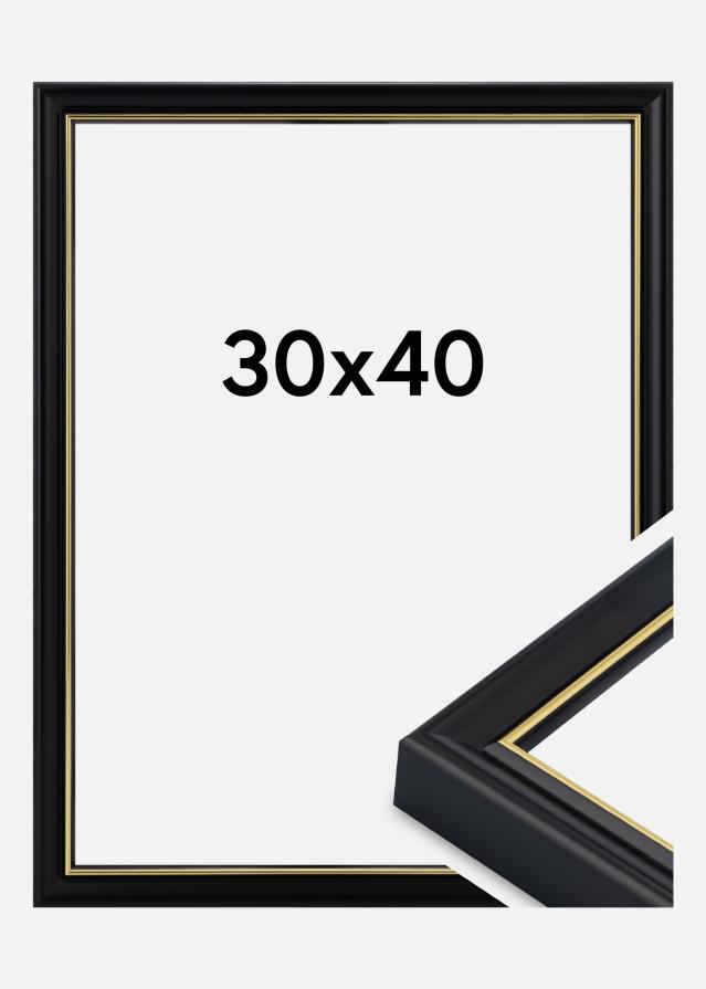 Okvir Canterbury Akrilno staklo Crna 30x40 cm
