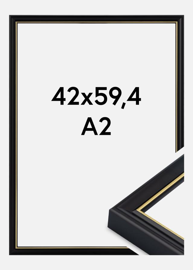 Okvir Canterbury Akrilno staklo Crna 42x59,4 cm (A2)