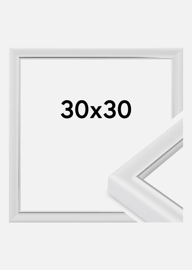 Okvir Canterbury Akrilno staklo Bijela 30x30 cm