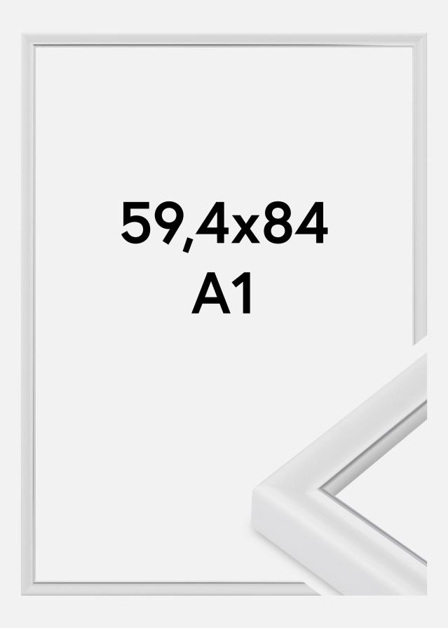 Okvir Canterbury Akrilno staklo Bijela 59.4x84 cm (A1)
