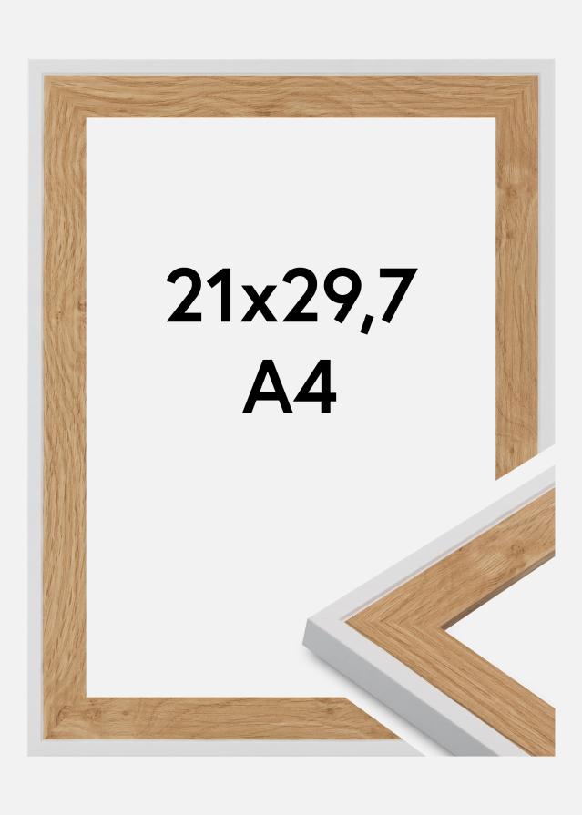 Okvir Clearline Akrilno staklo Bijela 21x29.7 cm (A4)