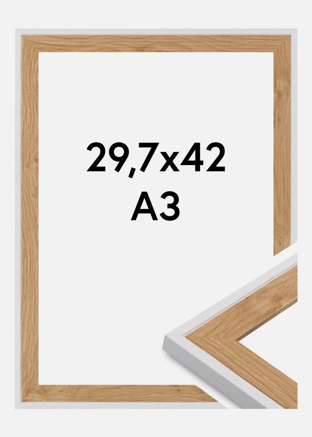 Okvir Clearline Akrilno staklo Bijela 29.7x42 cm (A3)