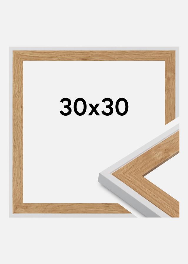 Okvir Clearline Akrilno staklo Bijela 30x30 cm