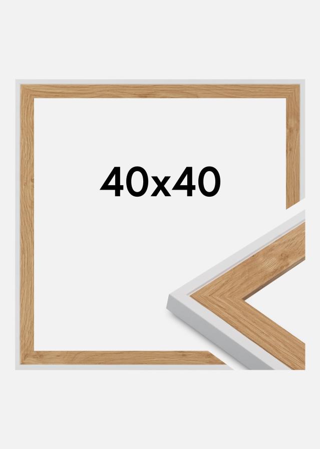 Okvir Clearline Akrilno staklo Bijela 40x40 cm