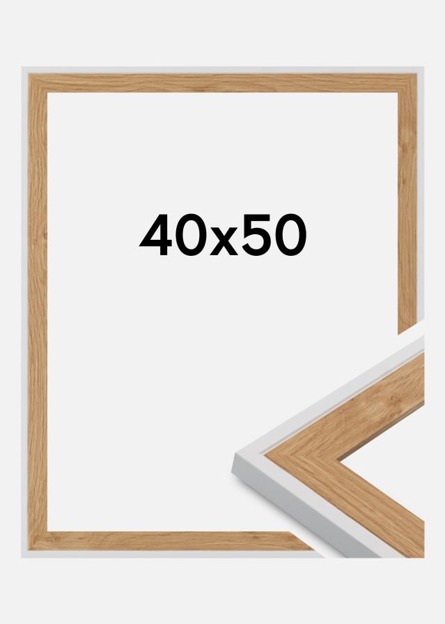 Okvir Clearline Akrilno staklo Bijela 40x50 cm