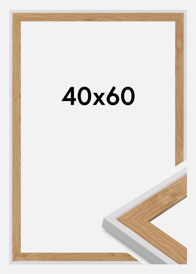 Okvir Clearline Akrilno staklo Bijela 40x60 cm