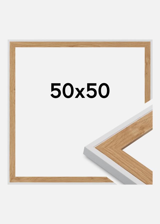 Okvir Clearline Akrilno staklo Bijela 50x50 cm